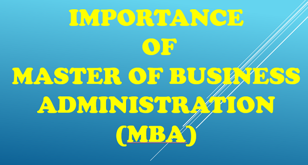 Importance Of MBA At Harvard Business School And Others