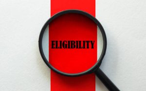 Keep an eye on the eligibility