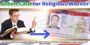 Religious Service Green Card